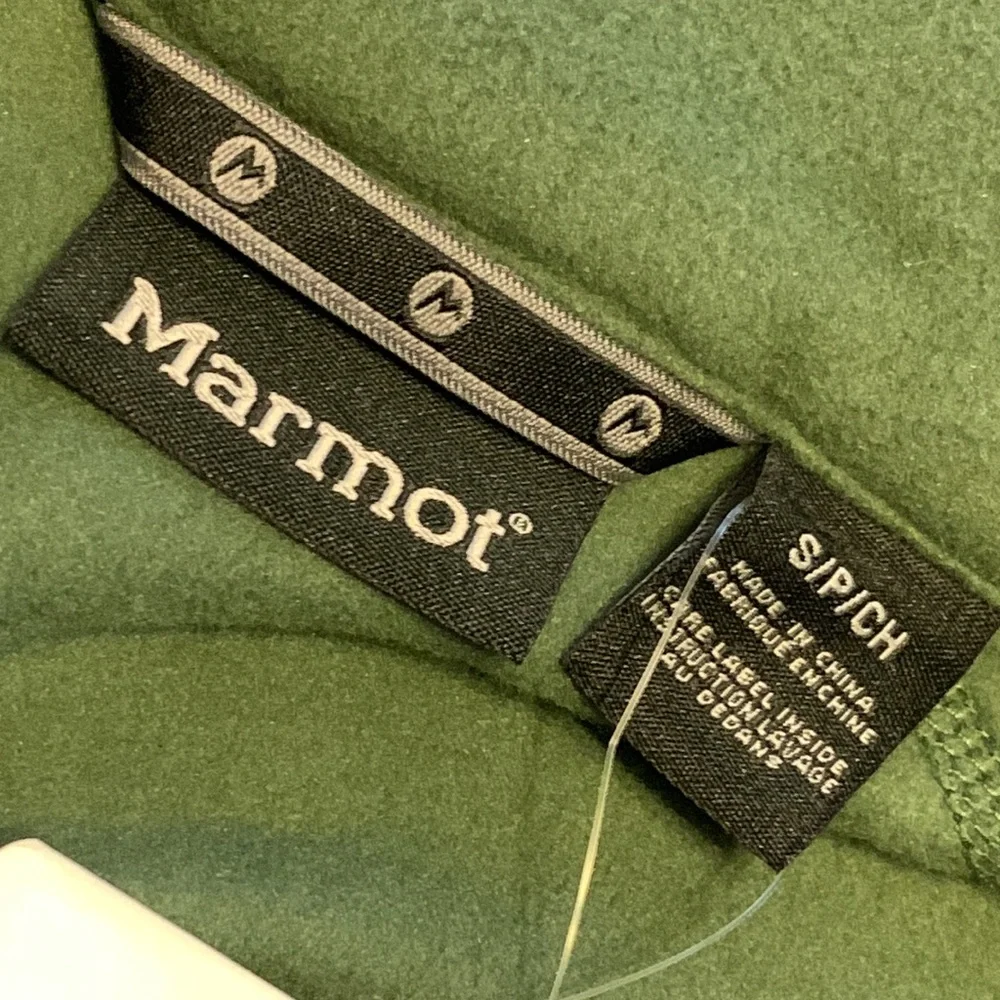 Marmot Men’s Green Rocklin Fleece Vest